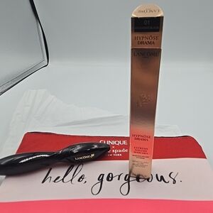 Clinique Hypnôse Drama Mascara in Intense Black FREE MAKEUP POUCH